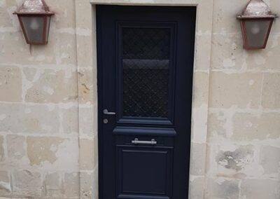 Rénovation porte entrée Yzeures-sur-Creuse