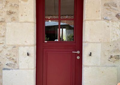 Rénovation porte entrée Yzeures-sur-Creuse