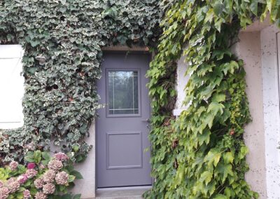 Rénovation porte entrée Yzeures-sur-Creuse