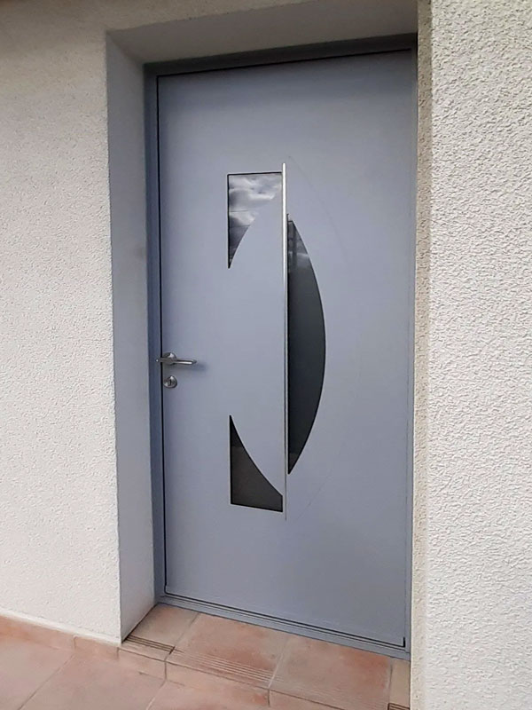 rénovation porte d'entrée Yzeures-sur-Creuse